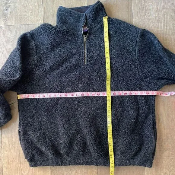 Bear Fleece Performance 1/4 Zip Men’s Pullover Jacket Black (Size L) - Picture 7 of 10